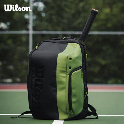 Original Wilson Tennis bag multi-functional backpack large capacity with independent shoe compartment insulated compartment