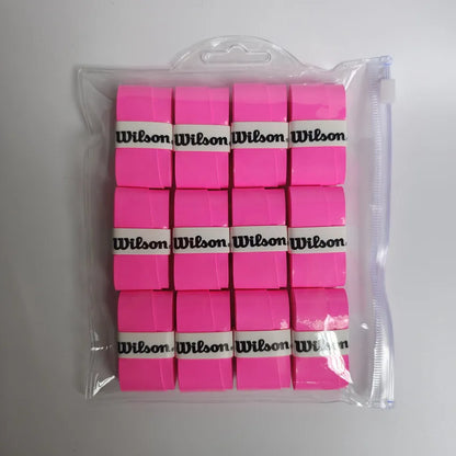 12/24 Pcs Wilson Hand Glue Non-slip Belt Tennis Racket Grip Tape Anti-slip Band Fishing Pole Sweatband Pu Handle