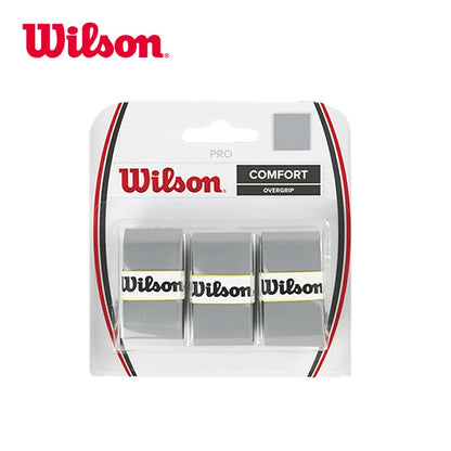 Original Wilson Tennis Overgrip Badminton  Sticky Non-slip Racket Hand Glue Badminton Tennis Beach Racket Sweatband 3PCS