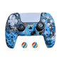 Strange PS5 Controller Case for Sony Playstation 5 Handle Silicone Cover Case Camouflage Protective Case