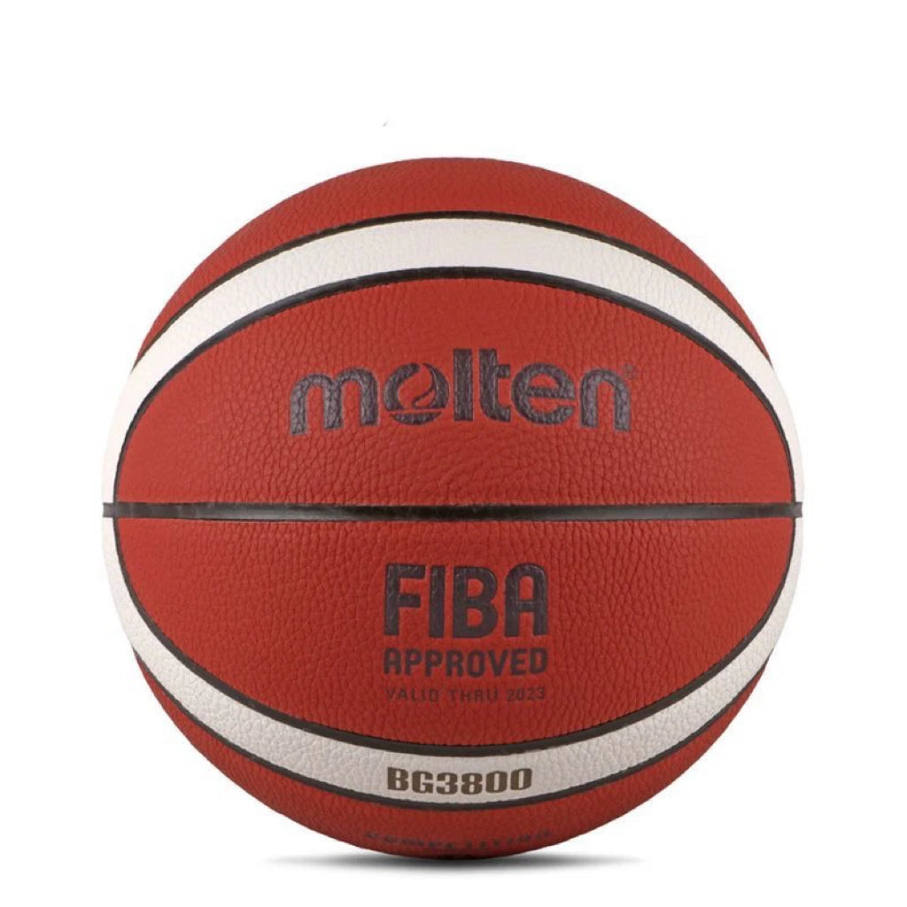 Official Molten BG3800 Basketball Men Women Size 7 PU Game Training Standard Balls Kids Adult Competition Game Team Basketballs