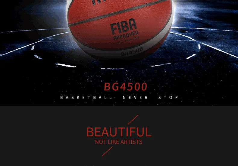 BG5000-Molten 7 basketball and bag indoor outdoor cement ground wear resistant adult youth children competition training special