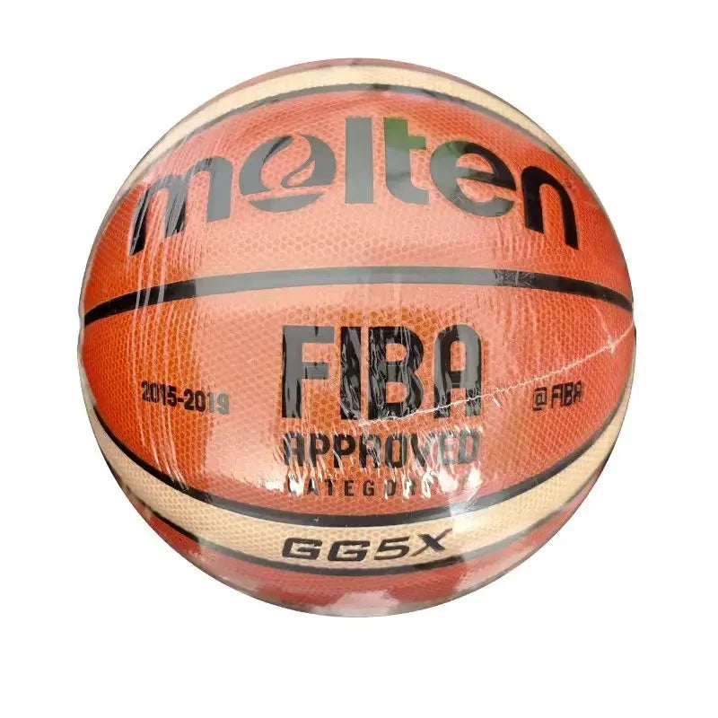 Men Women Match Training Basketball PU Material Official High Quality Standard Size 7/6/5 Team Basketball