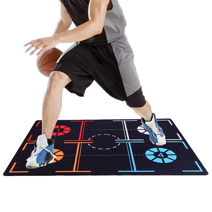 Basketball Train Mat  Non Slip Soundproof Material Children adolescents Indoor Ball Control Training dribbling drill thickening