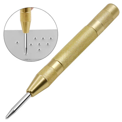 Automatic Center Punch Automatic Metal Punch Tool Woodworking Tools Loaded Marker Wood Chisel Joinery Carpenter Tool