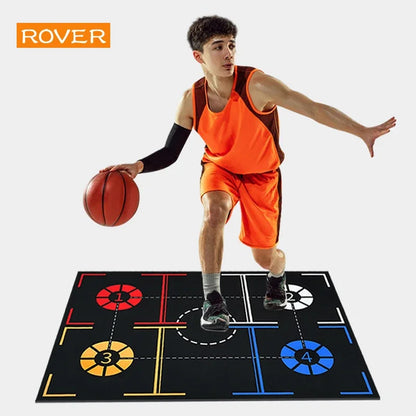 Basketball Train Mat  Non Slip Soundproof Material Children adolescents Indoor Ball Control Training dribbling drill thickening