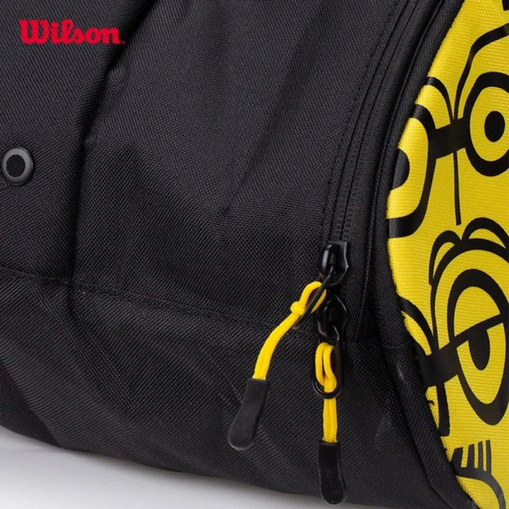 Wilson Minions Mini Tennis Bag French Open Orange White Handheld Mini Tennis Key Pack RG Mini version of the Minions Tour 12 bag