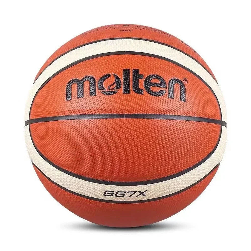 Men Women Match Training Basketball PU Material Official High Quality Standard Size 7/6/5 Team Basketball