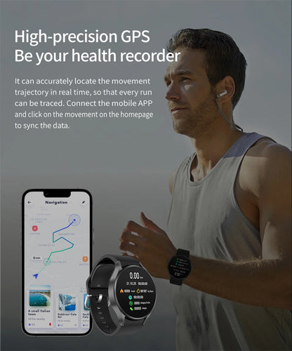 For Samsung Watch7 New Smart Watch Men GPS Motion Track BT Calling Health Monitoring Sport Mode IP68 Waterproof Smartwatch women