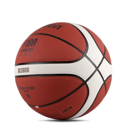 Official Molten BG3800 Basketball Men Women Size 7 PU Game Training Standard Balls Kids Adult Competition Game Team Basketballs